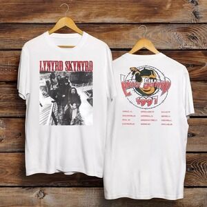 Vintage Lynyrd Skynyrd Liynyrd Skynyrd 1997 Tour Vintage Rock T Shirt 2 Sided